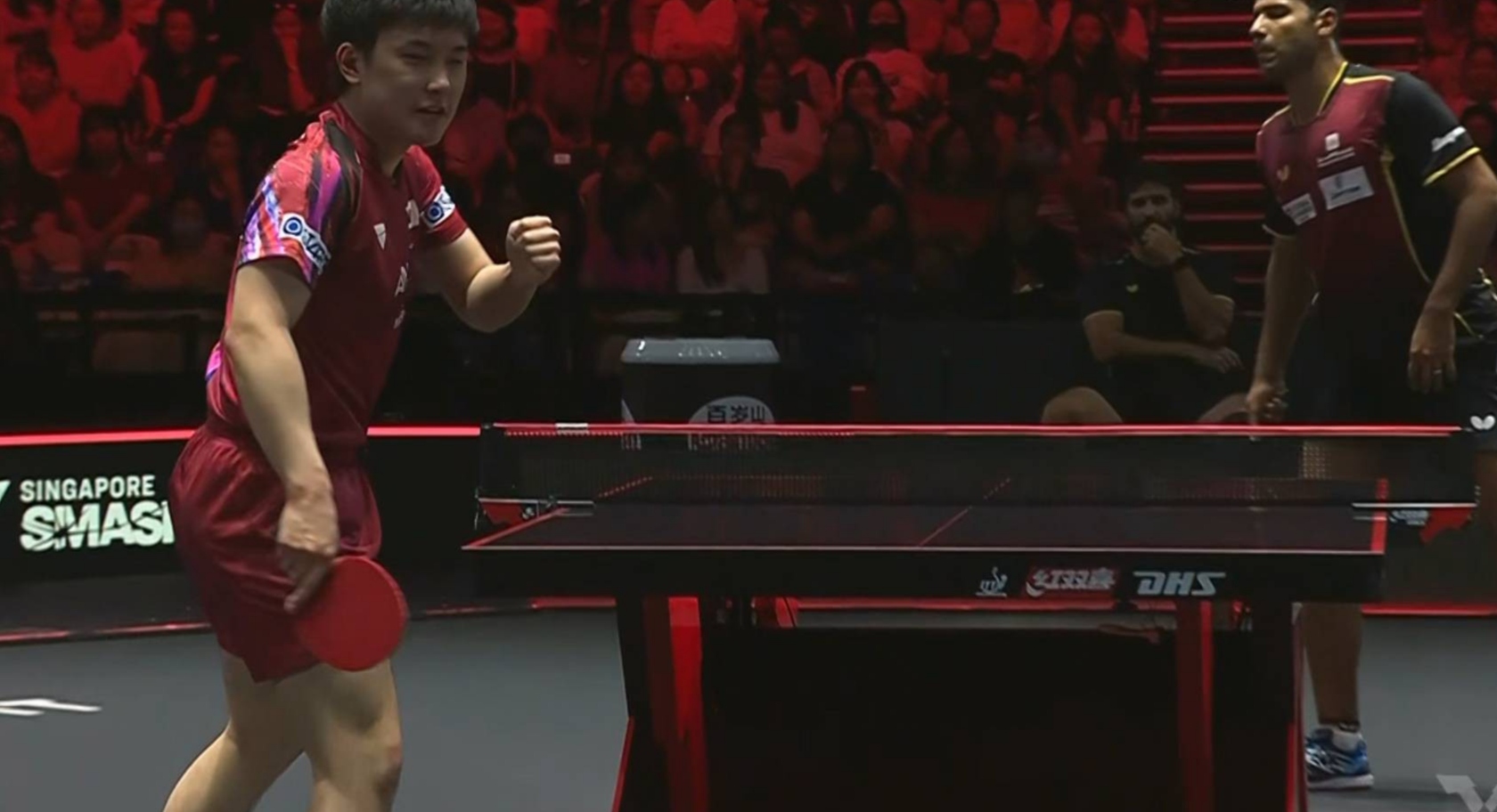 韩国乒乓球队逆转奥地利乒乓球队，张本智和关键制胜的简单介绍